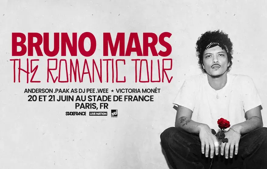 BRUNO MARS - THE ROMANTIC TOUR 2026 - PARIS