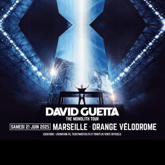 DAVID GUETTA - STADE VÉLODROME MARSEILLE - 21 JUIN 2025